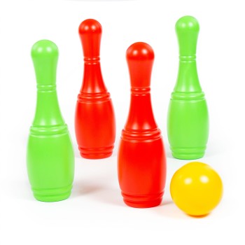 Кегли, 4 штуки