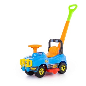 Автомобиль Джип-каталка с ручкой - №3 (голубой)