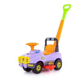 Автомобиль Джип-каталка с ручкой - №4 (сиреневый)