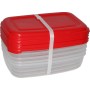 Ёмкость №40 прямоугольная с крышкой, 1,6 литра (v2)