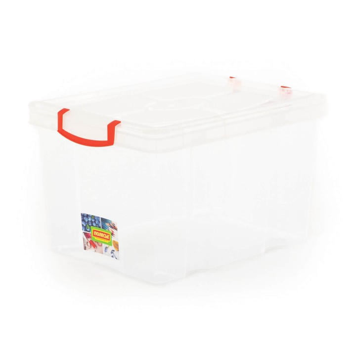 Ёмкость №52 для хранения с крышкой, 467х370х280 мм, 32 литра