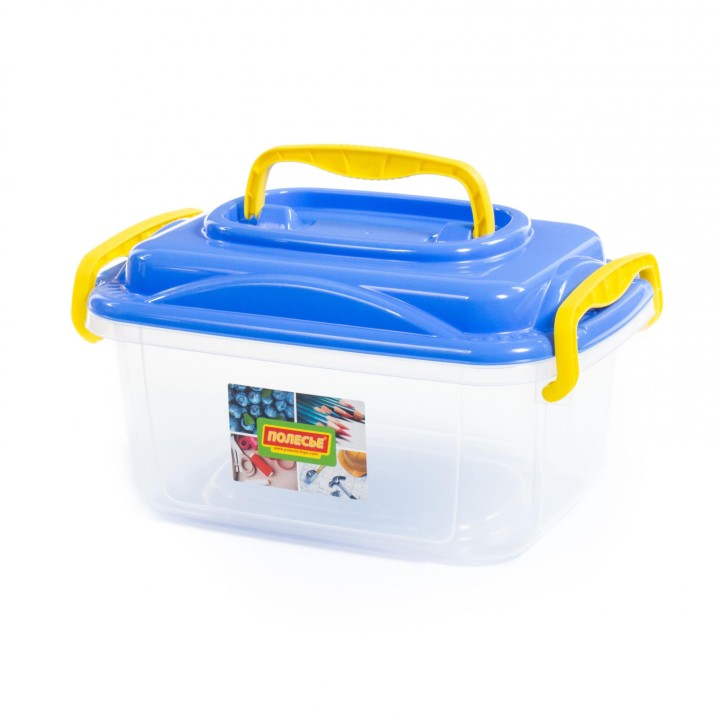 Контейнер №55 с крышкой, 370х255х207 мм, 8,6 литра