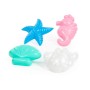 Формочки (краб №2 + морской конёк + морская звезда №2 + ракушка №2)