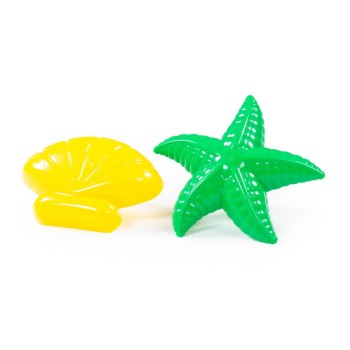 Формочки (морская звезда №2 + ракушка №2)