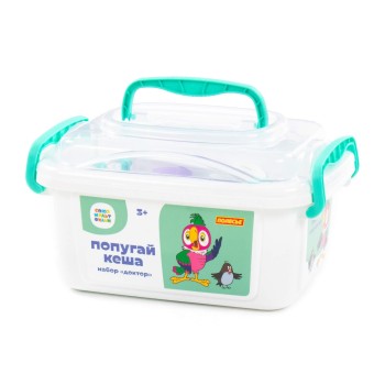 Набор "Попугай Кеша" "Доктор" (в контейнере)