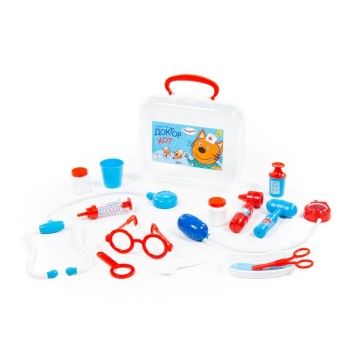 Набор "Три Кота" "Доктор" (в чемоданчике)