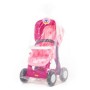 Коляска для кукол №2 прогулочная 4-х колёсная (в пакете)