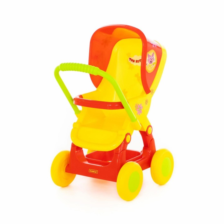 Коляска для кукол прогулочная "Три кота" №2