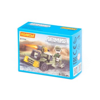Конструктор "Классик" "Армия-4" (43 элемента) (в коробке)