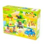 Конструктор "Макси" - "Зоопарк" (78 элементов) (в коробке)