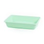 Лоток прямоугольный №7, 2,5 литра, 300х203х62 мм (бледно-бирюзовый)