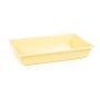 Лоток прямоугольный №8, 3,5 литра, 340х230х68 мм (бледно-жёлтый)