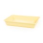 Лоток прямоугольный №9, 5,5 литра, 410х270х77 мм (бледно-жёлтый)