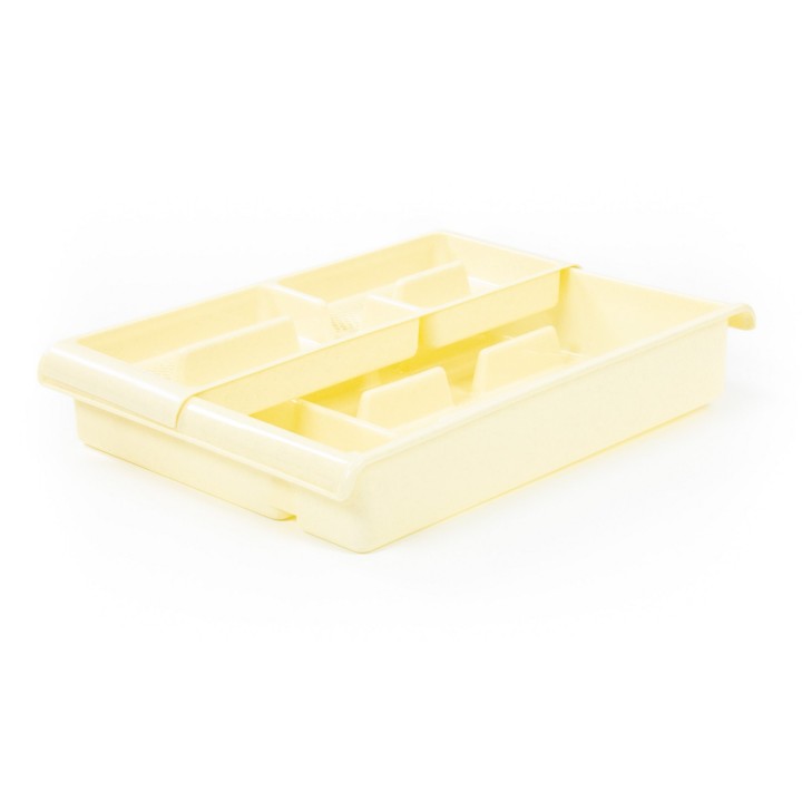 Лоток №6 для столовых приборов + решётка, 405х305х70 мм