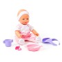 Пупс "Забавный" (35 см) с соской и набором для кормления (в пакете)