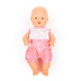 Пупс "Обаятельный" (34 см) девочка, издаёт звук (в пакете)