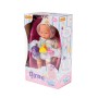 Пупс "Весёлый" (35 см) с соской +ванночка и набор для купания (2 элемента) (в коробке)