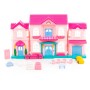 Кукольный домик "София" с набором мебели и автомобилем (14 элементов) (в пакете)