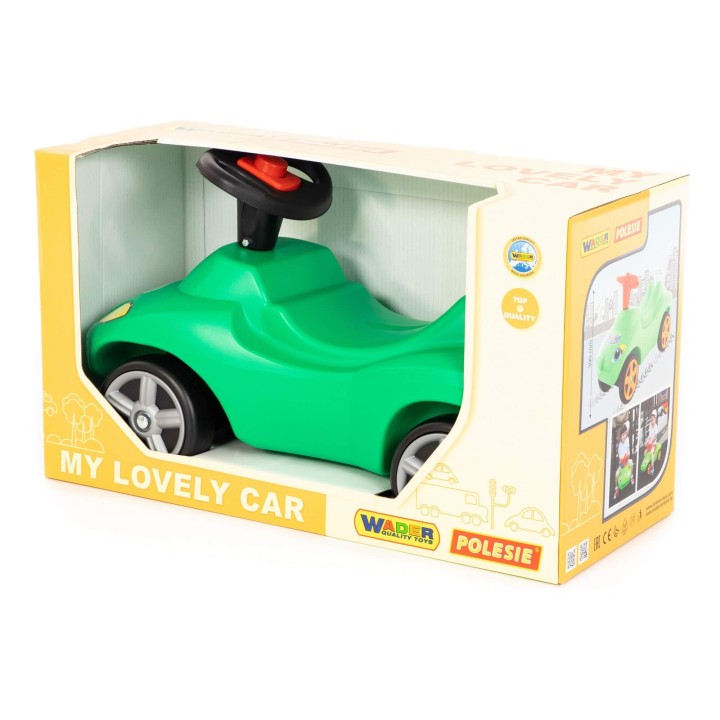 Каталка-автомобиль "Полиция" со звуковым сигналом (в коробке)