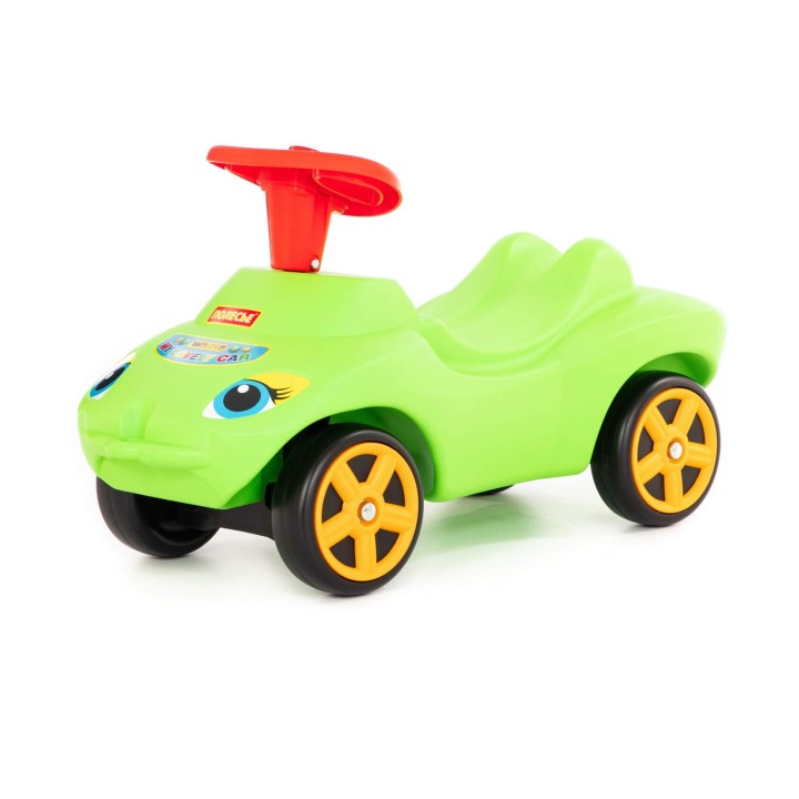 Каталка "Мой любимый автомобиль" со звуковым сигналом (зелёная)