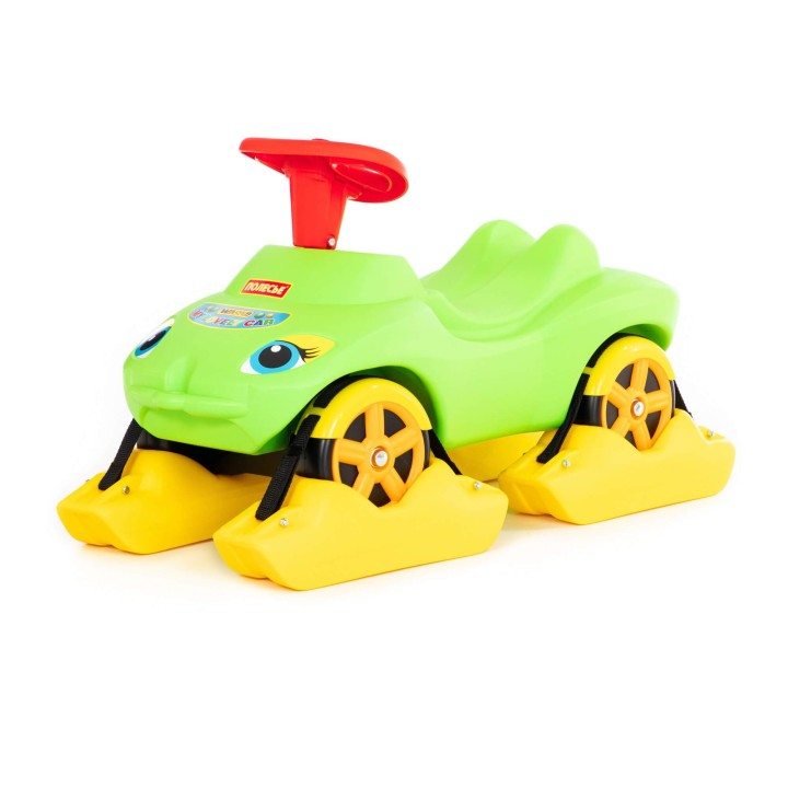 Каталка "Мой любимый автомобиль" со звуковым сигналом многофункциональная (зелёная)