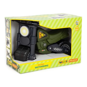 Мотоцикл "Моторбайк" военный (РБ) (в коробке)