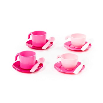 Набор детской посуды на 2 персоны (в сеточке) (микс №1)