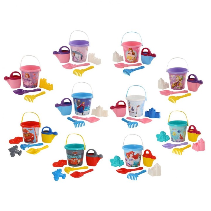Песочный набор Disney с ведром большим с наклейкой (микс №8)
