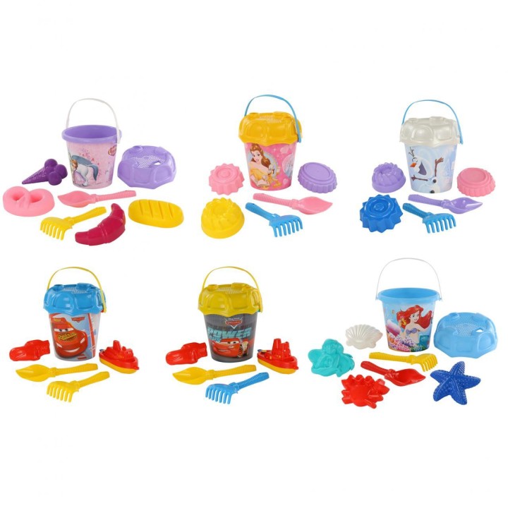 Песочный набор Disney с ведром большим с наклейкой (микс №9)