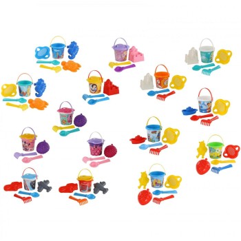 Песочный набор Disney с ведром малым с наклейкой (микс №19)