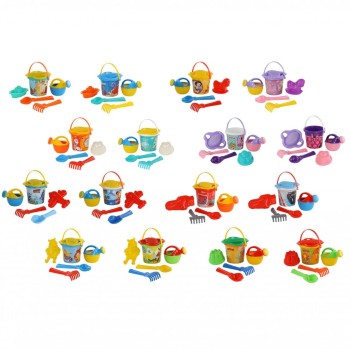 Песочный набор Disney с ведром малым с наклейкой (микс №20)