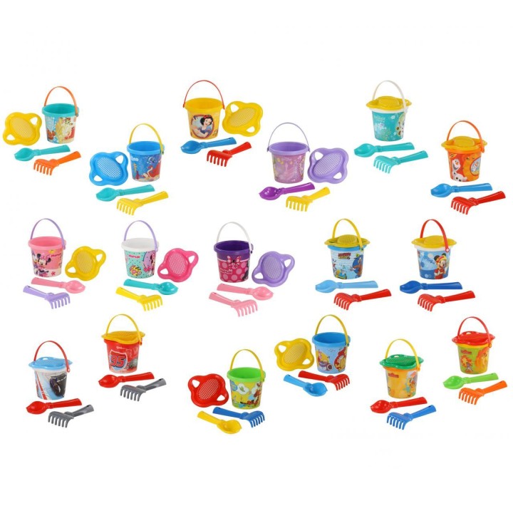 Песочный набор Disney с ведром малым с наклейкой (микс №18)