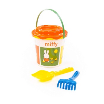 Ведро с наклейкой "Миффи-1" набор №1