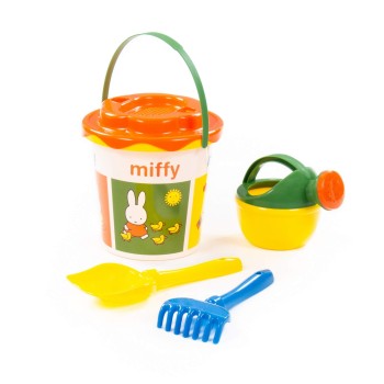 Ведро с наклейкой "Миффи-1" набор №2