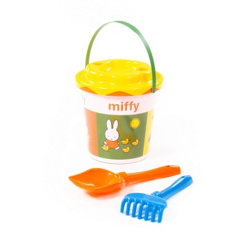 Ведро с наклейкой "Миффи-3" набор №1