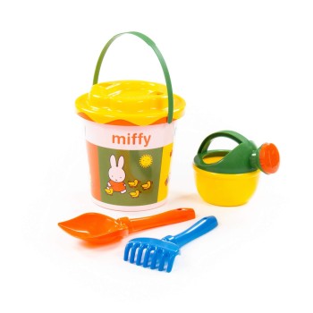 Ведро с наклейкой "Миффи-3" набор №2