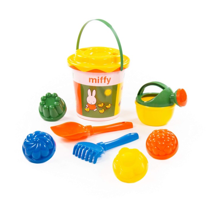 Ведро с наклейкой "Миффи-3" набор №3