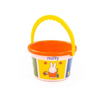 Ведро среднее с наклейкой "Миффи-5"