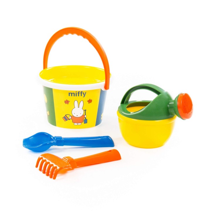 Ведро среднее с наклейкой "Миффи-6" набор №2