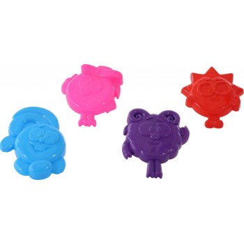 Формочки "Смешарики" большие, 4 шт