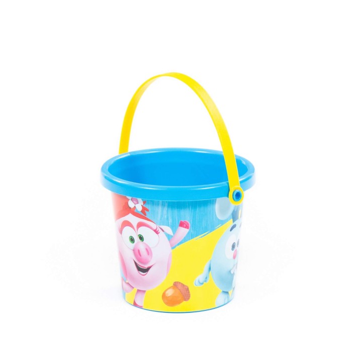 Ведро малое с наклейкой "Смешарики"