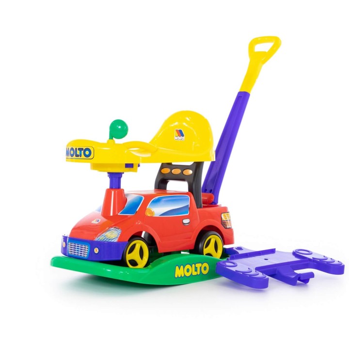 Автомобиль-каталка "Пикап" многофункциональный (красный)