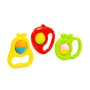 Набор погремушек "Фрукты" (3 шт)
