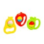 Набор погремушек "Фрукты" (3 шт)