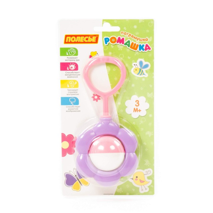Погремушка "Ромашка" (в блистере)