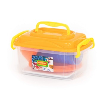 Набор для пикника №6 на 6 персон (45 элементов) (в контейнере)