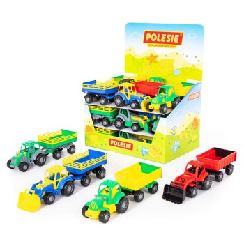Трактор с прицепом (дисплей №21) Polesie