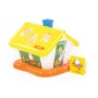 Логический домик "Миффи" с 6 кубиками №1