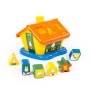 Логический домик "Миффи" с 6 кубиками №3