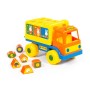 Логический грузовичок "Миффи" с 6 кубиками №1